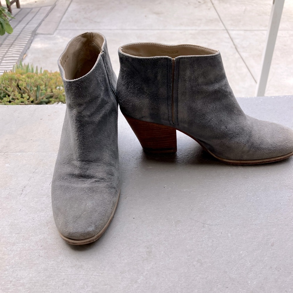 🤍 Rachel Comey gray suede Mars heeled ankle boots